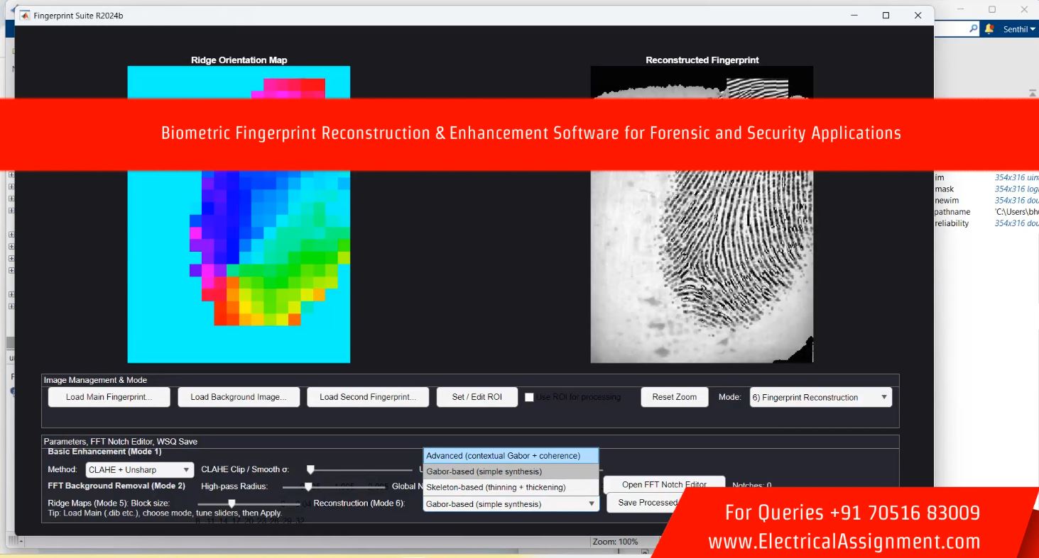 RidgePro Studio – AI-Based Forensic Fingerprint Enhancement & Ridge Pattern Analysis screenshot 7